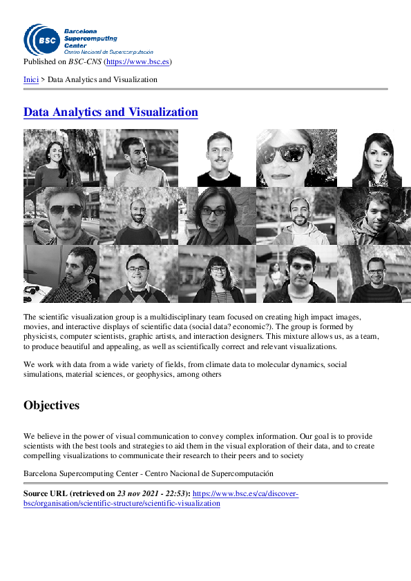 (PDF) Scientific Visualization Colleen Bushell Academia.edu