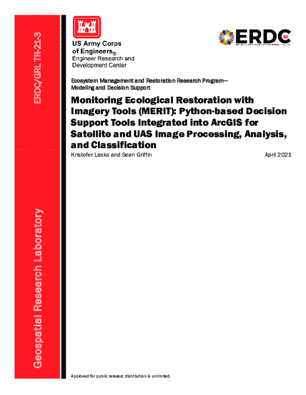 (PDF) Monitoring Ecological Restoration with Imagery Tools (MERIT ...