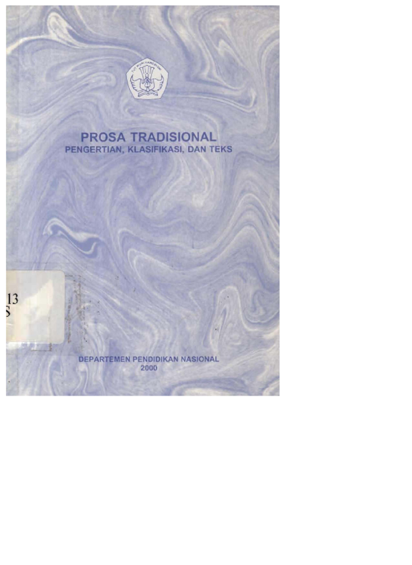 (PDF) Prosa Tradisional