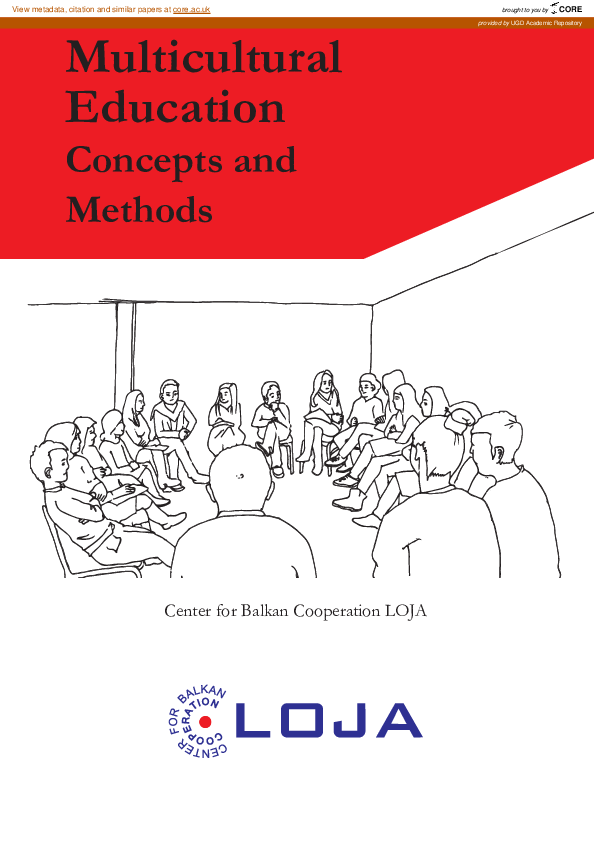(PDF) Multicultural education: Concepts and Methods Handbook