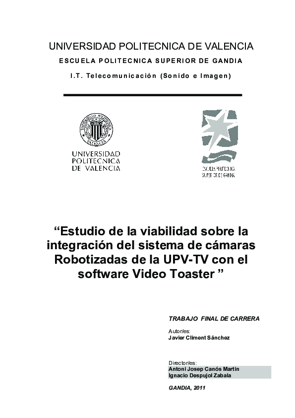 (PDF) Estudio de la viabilidad sobre la integración del sistema de ...