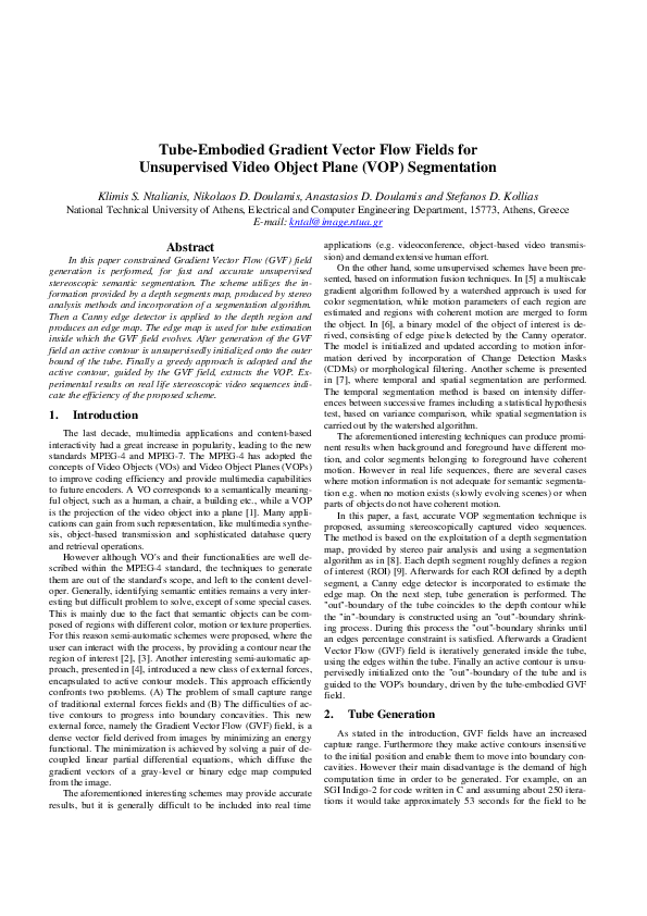 (PDF) Tube-embodied gradient vector flow fields for unsupervised video ...
