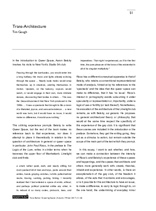 (PDF) Trans-architecture