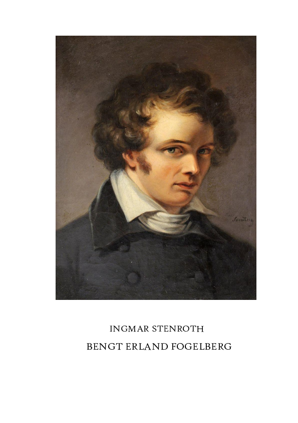 (PDF) Bengt Erland Fogelberg ingmar stenroth Academia.edu