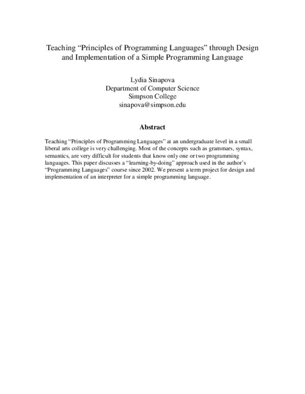(PDF) Teaching