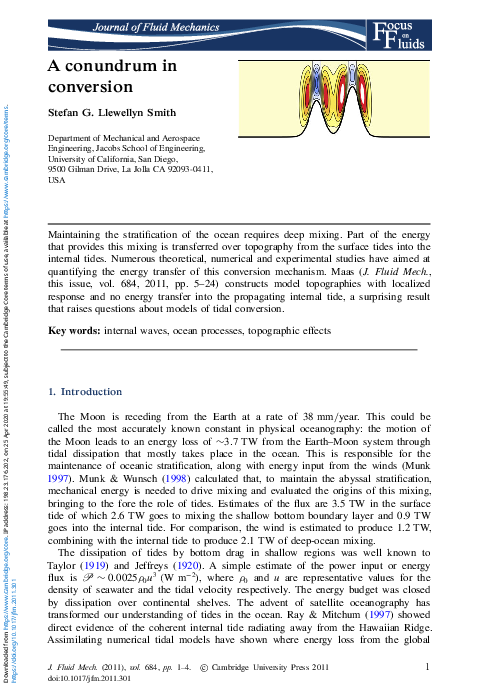 (PDF) A conundrum in conversion