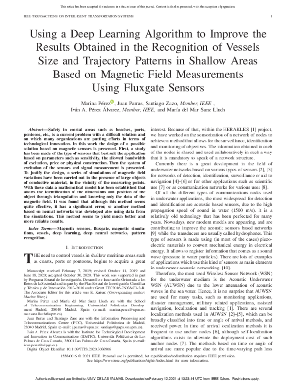 (PDF) Using a Deep Learning Algorithm to Improve the Results Obtained ...