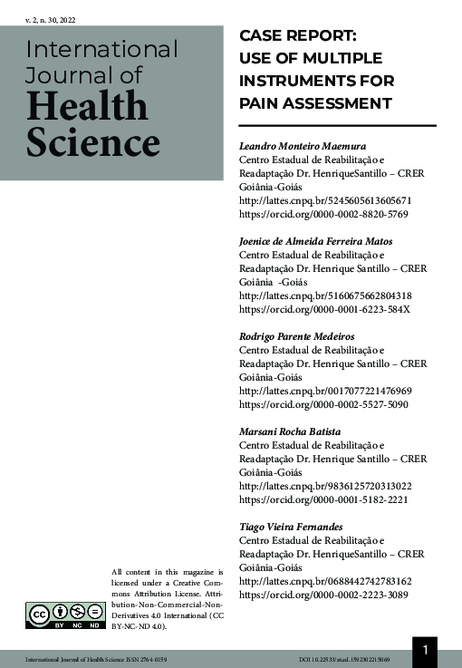 (PDF) Case Report: Use Of Multiple Instruments for Pain Assessment 2020 ...