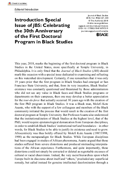(PDF) Introduction Special Issue of JBS: Celebrating the 30th ...