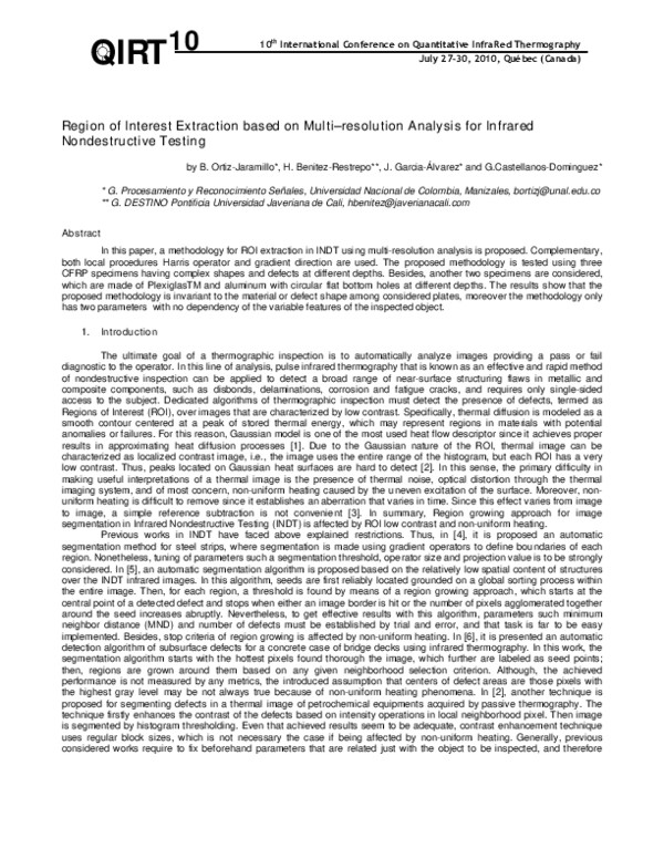 (PDF) Region of Interest Extraction based on Multi–resolution Analysis ...