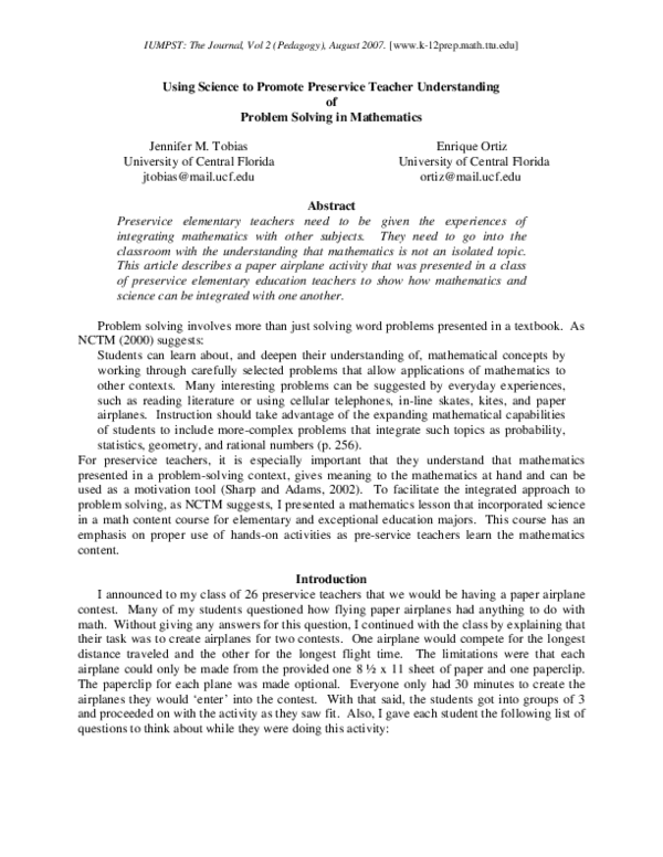 (PDF) Using Science to Promote Preservice Teacher Understanding of ...