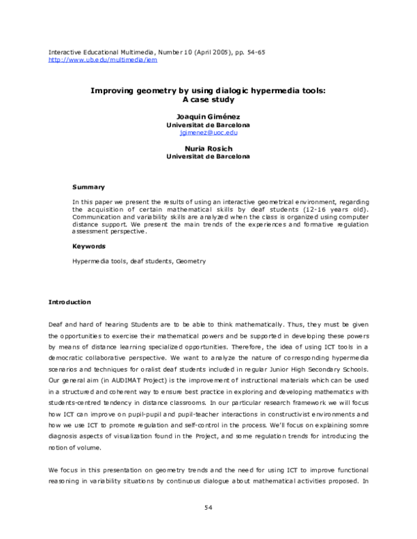 (PDF) A case study joaquin Gimenez Academia.edu