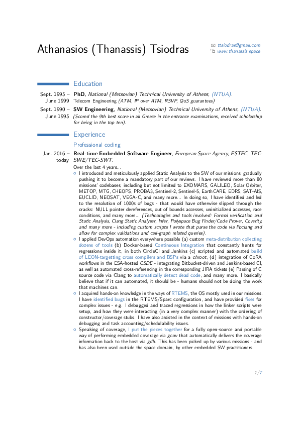 (PDF) Athanasios Tsiodras