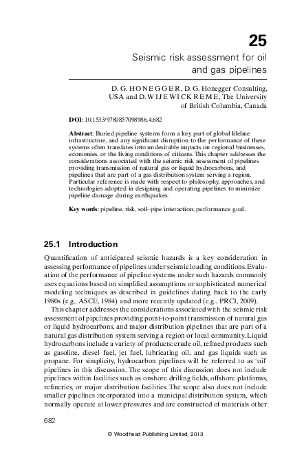 Pdf Handbook Of Seismic Risk Analysis And Management Of Civil