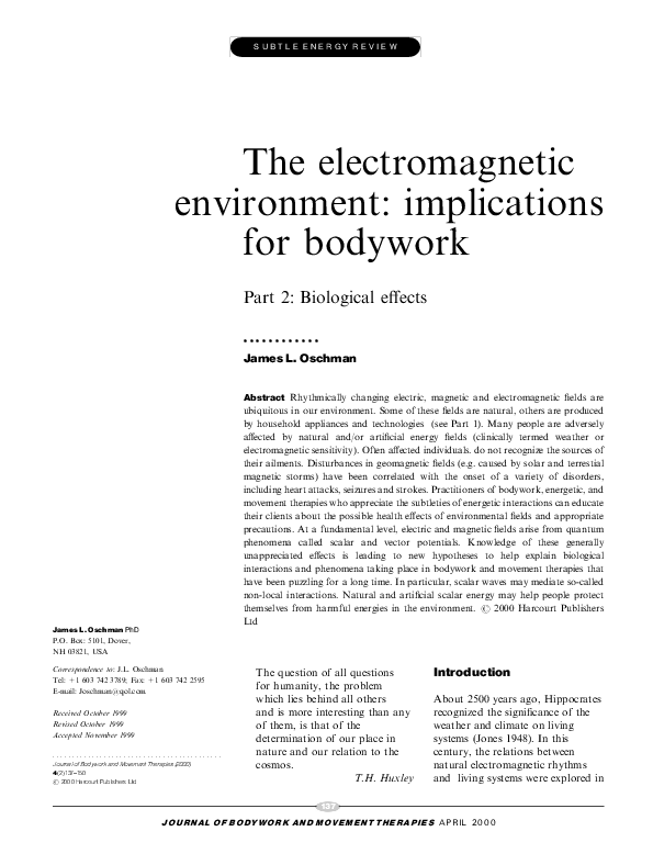 (PDF) The environment implications for bodywork