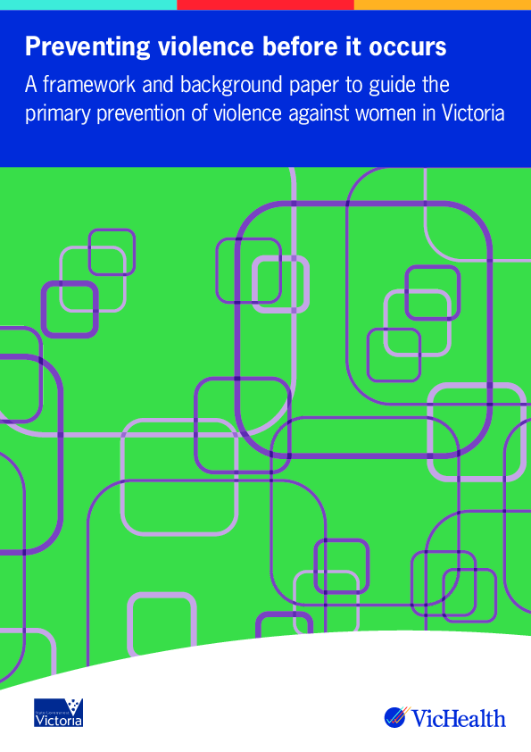 (PDF) Preventing Violence Before It Occurs: A Framework And Background ...