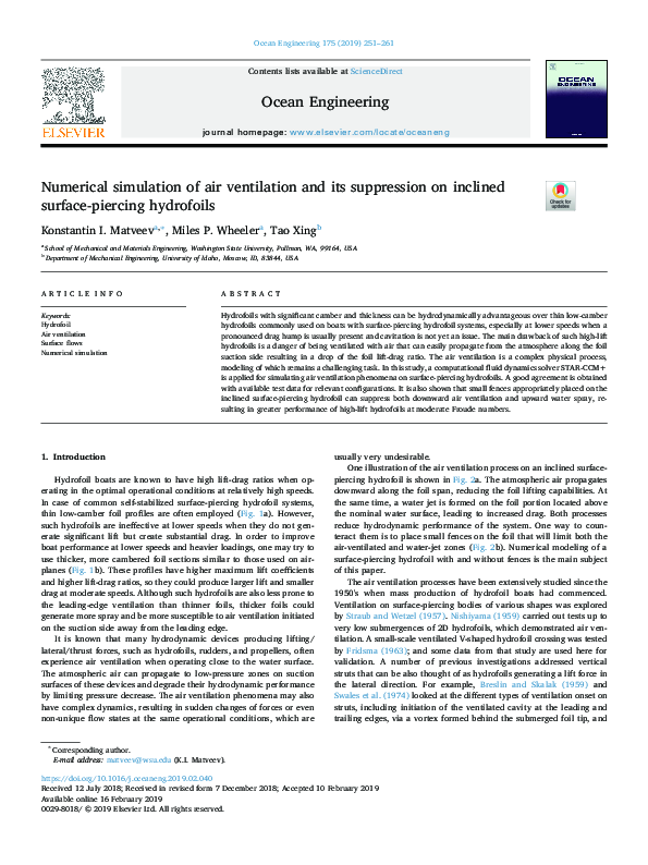 (PDF) Numerical simulation of air ventilation and its suppression on ...