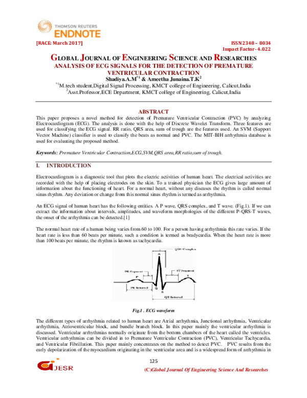 (PDF) Global Journal of Engineering Science and Researches Analysis of ...