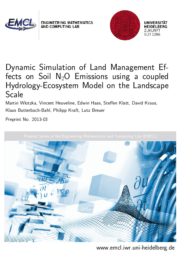 (PDF) Dynamic Simulation of Land Management Effects on Soil N2O ...