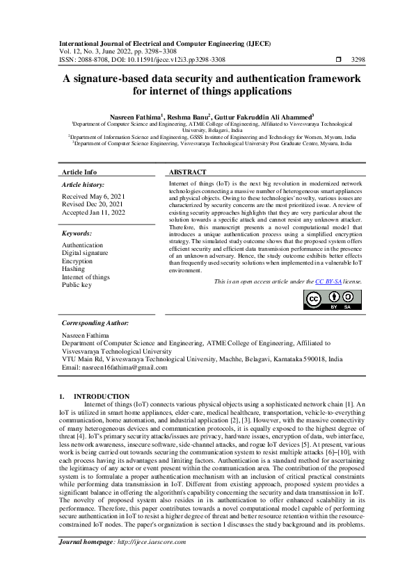 (PDF) A signature-based data security and authentication framework for ...