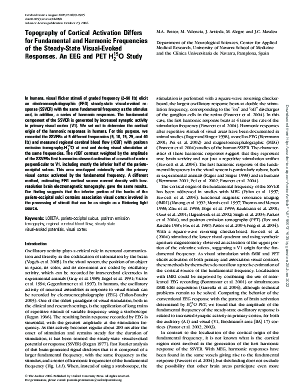 (PDF) Topography of Cortical Activation Differs for Fundamental and ...