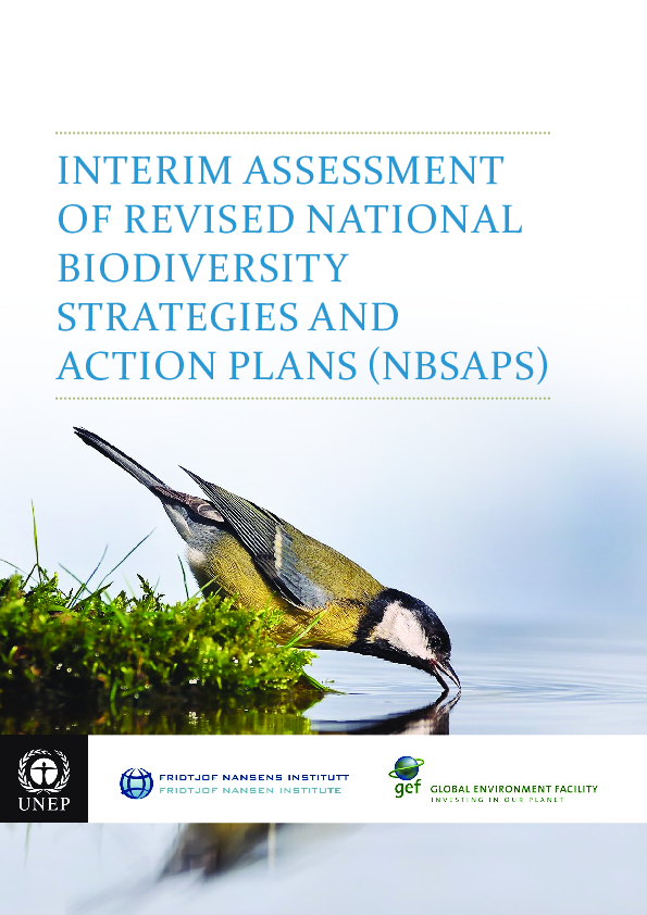 (PDF) Interim Assessment of Revised National Biodiversity Strategies ...