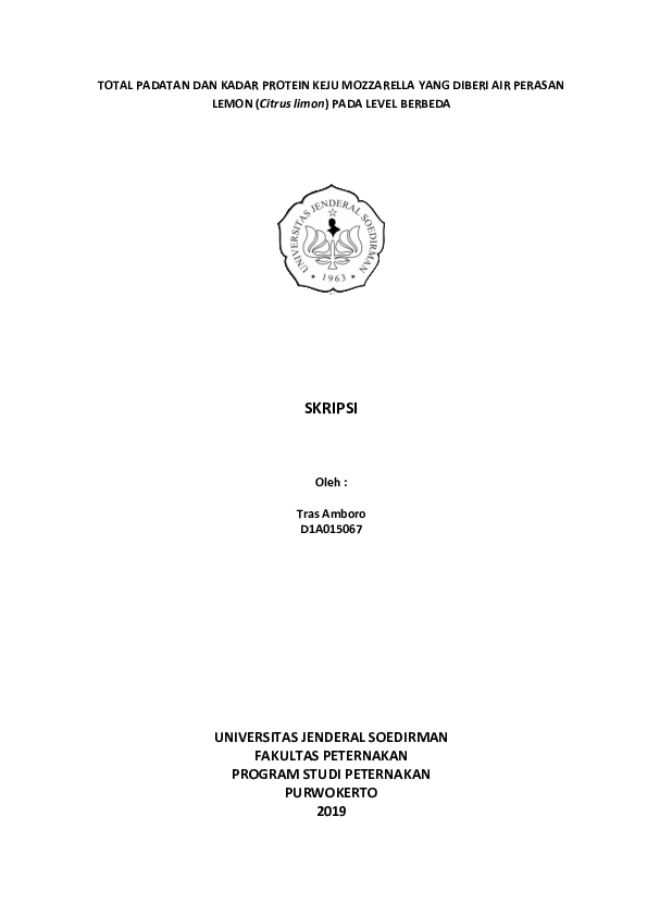 Keju Mozzarella yang Kaya Akan Padatan dan Protein