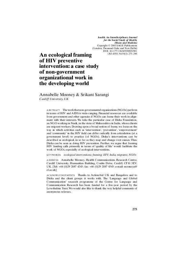 Ecological study ppt image