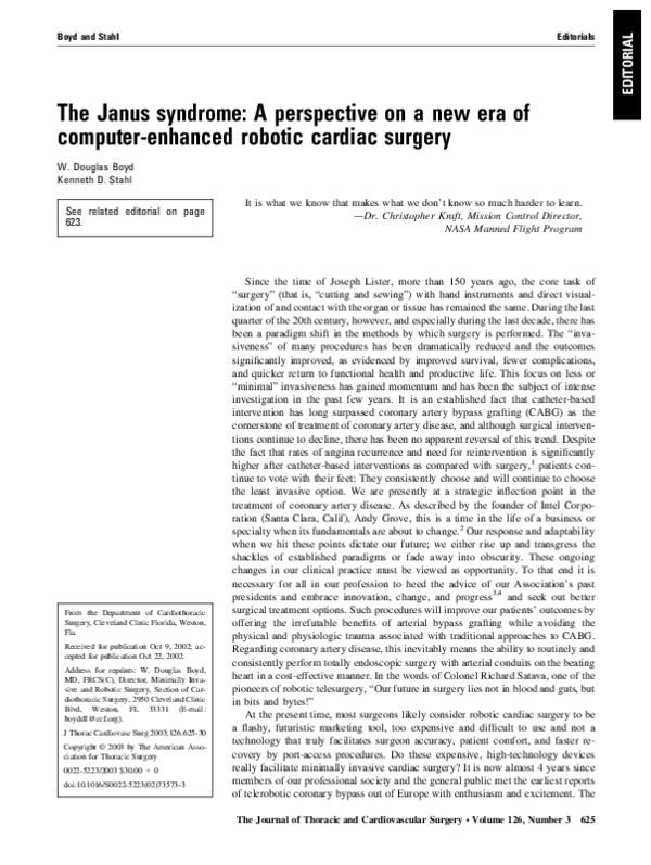 (PDF) The janus syndrome: a perspective on a new era of computer ...