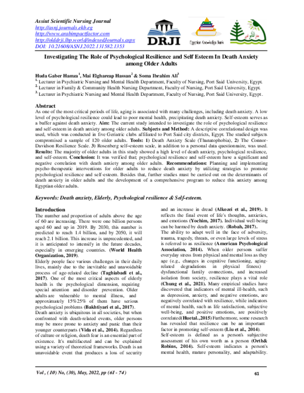 Resilience And Successful Aging visual data 8