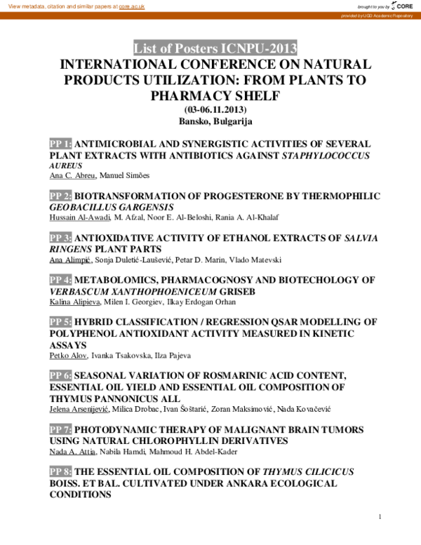 (PDF) Phytolacca Americana L: An ethnopharmacological and toxicological ...