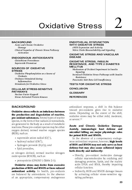 (PDF) Metabolic Syndrome and Cardiovascular Disease: A Health Challenge ...