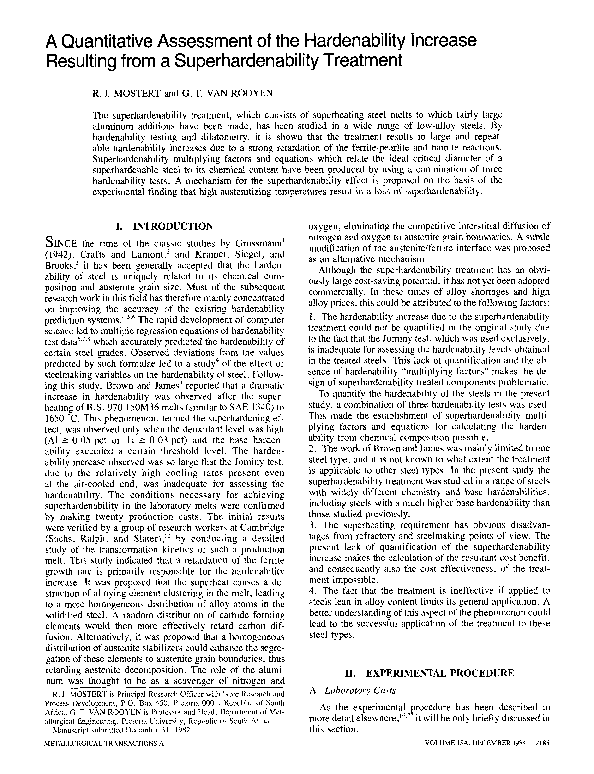 (PDF) A quantitative assessment of the hardenability increase resulting ...