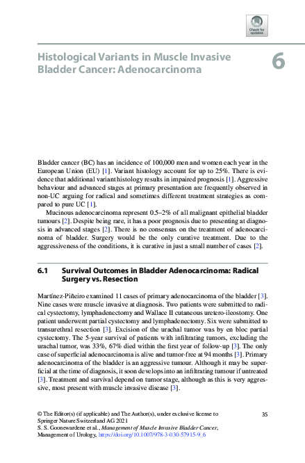 (PDF) Histological Variants in Muscle Invasive Bladder Cancer ...