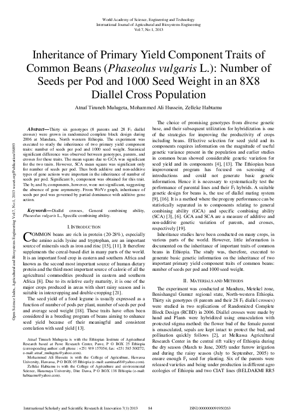 (PDF) International Journal of Genetics and Molecular Biology