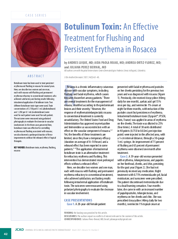 Persistent episodeal flushing treatment: episodic flushing treatment ...