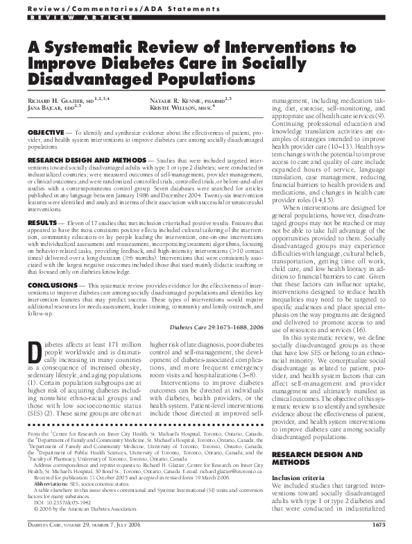 (PDF) A systematic review of interventions to improve acute hospital ...