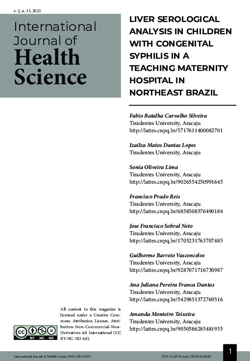(PDF) Liver serological analysis in children with Congenital Syphilis ...