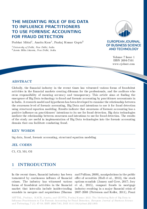 (PDF) The Mediating Role of Big Data to Influence Practitioners to Use ...