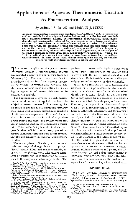 TYPES OF TITRATION IN PHARMACEUTICAL ANALYSIS PDF visual data 8