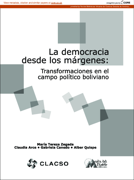 (PDF) La democracia desde los márgenes: Transformaciones en el campo ...