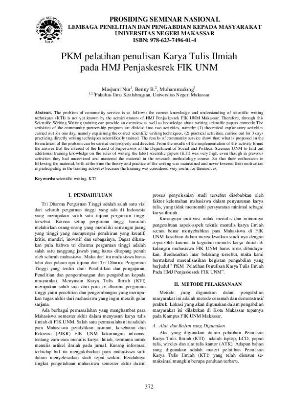 (PDF) PROSIDING SEMINAR NASIONAL