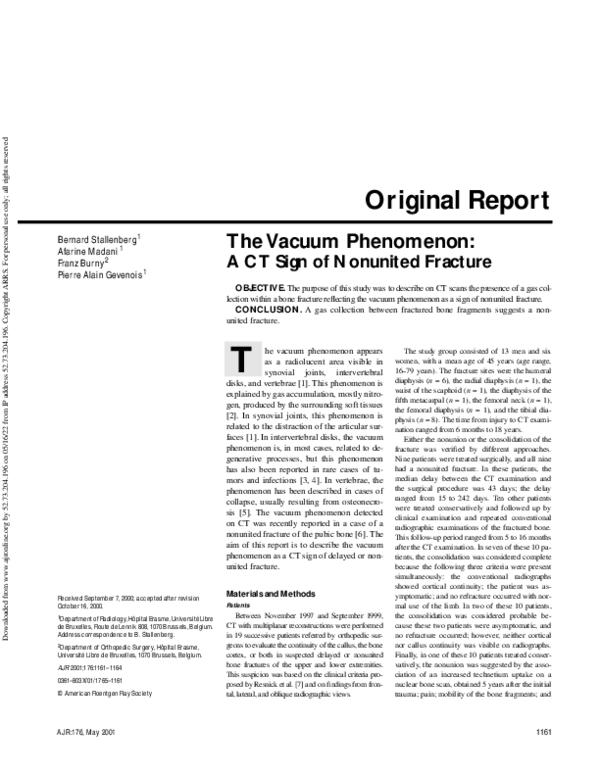 (PDF) The Vacuum Phenomenon Franz Burny Academia.edu