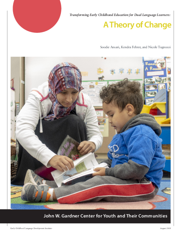 (PDF) Transforming Early Childhood Education for Dual Language Learners ...