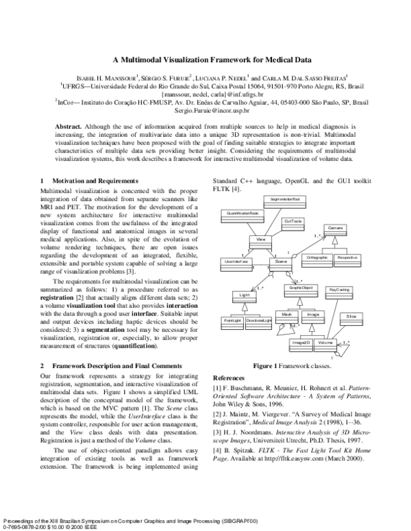 (PDF) A multimodal visualization framework for medical data | Sergio ...