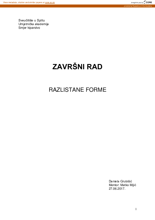(PDF) Razlistane forme