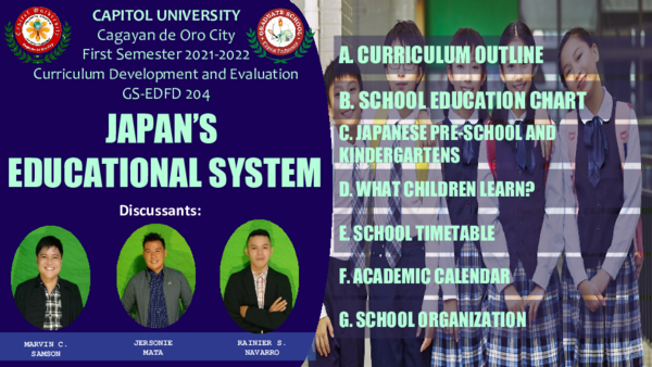(PPT) Japan's Educational Curriculum