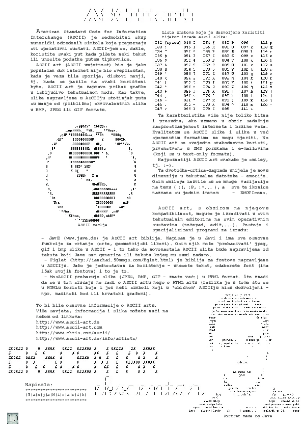 (PDF) ASCII art