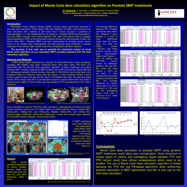 (PDF) SU-E-T-202: Impact of Monte Carlo Dose Calculation Algorithm On ...