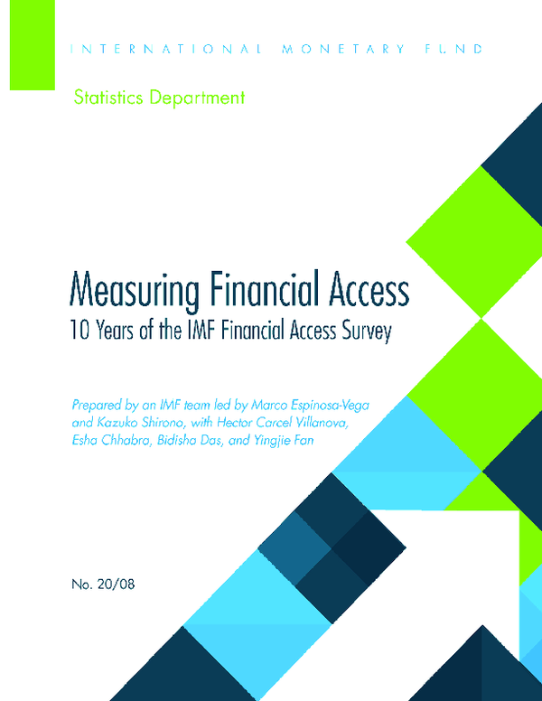 (PDF) Measuring Financial Access